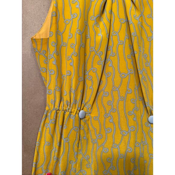 Girls from Savoy Anthropologie Silk Dress *note - Picture 5 of 11